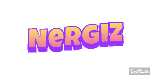 Nergiz Efecto de texto