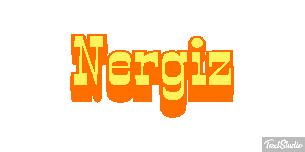 Nergiz Efecto de texto