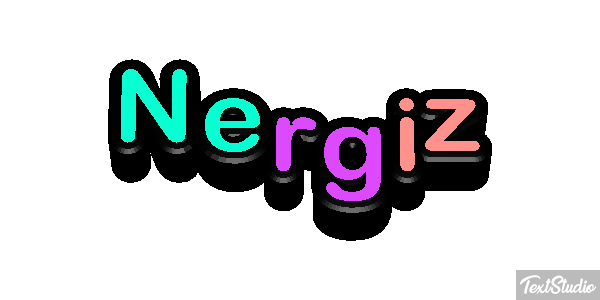Nergiz Efecto de texto