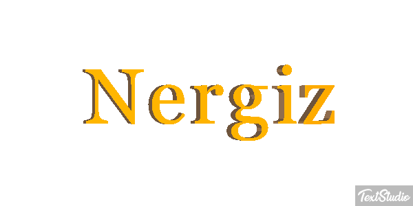 Nergiz Efecto de texto