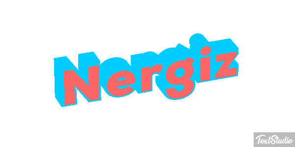 Nergiz Efecto de texto