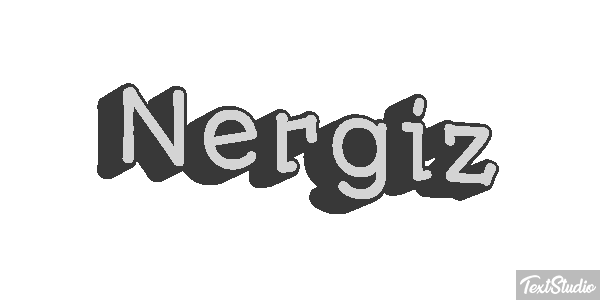 Nergiz Efecto de texto