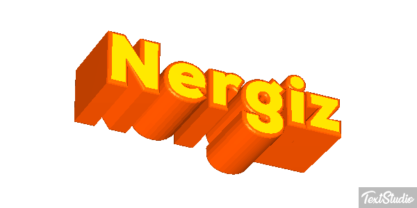 Nergiz Efecto de texto