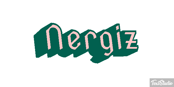 Nergiz Efecto de texto