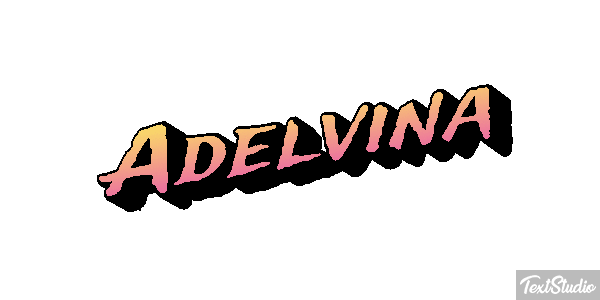 Adelvina Text effect