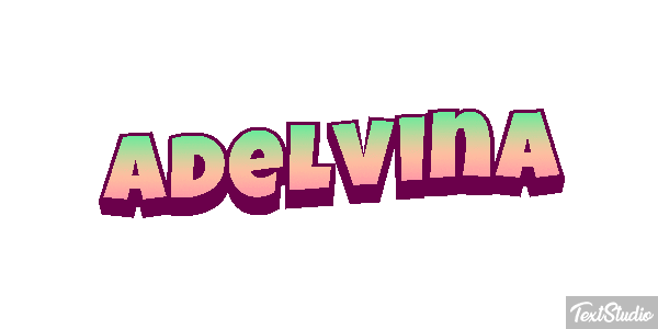Adelvina Text effect
