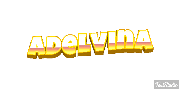 Adelvina Text effect