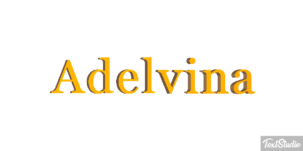 Adelvina Text effect