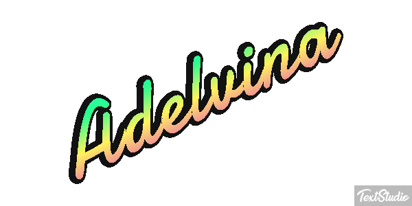 Adelvina Text effect