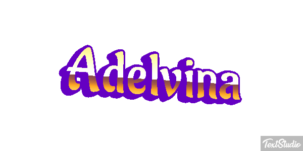 Adelvina Text effect