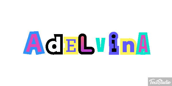 Adelvina Text effect