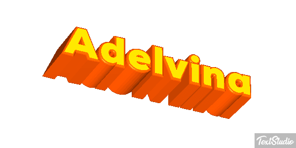 Adelvina Text effect