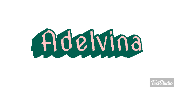 Adelvina Text effect