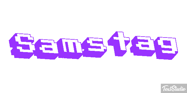 Samstag Text effect
