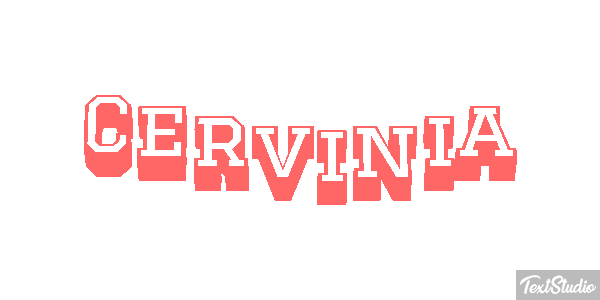 Cervinia Efekt tekstowy