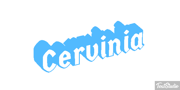 Cervinia Efekt tekstowy