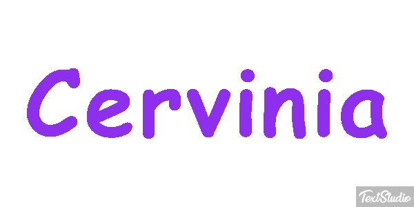Cervinia Efekt tekstowy