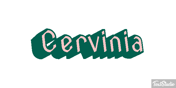 Cervinia Efekt tekstowy