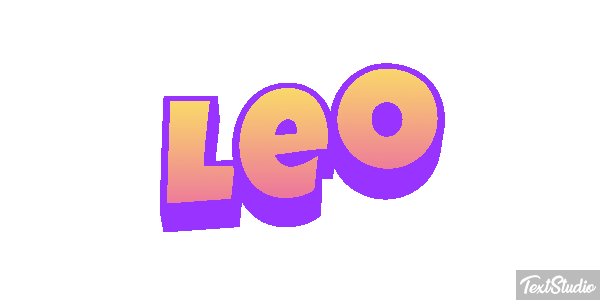 Leo Tekst effect