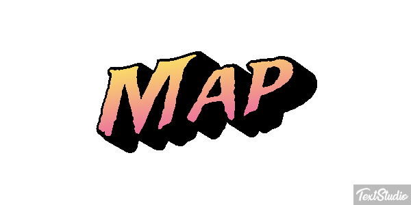 Map Effetto testo