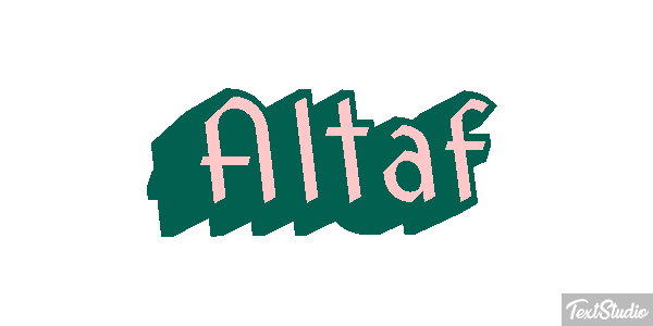 Altaf Tekst effect