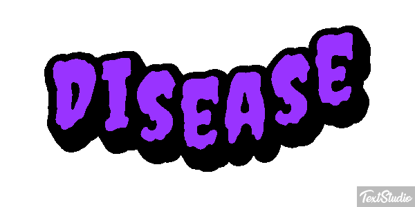 Disease Текстовый эффект