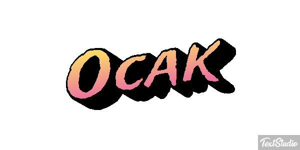 Ocak Efecto de texto