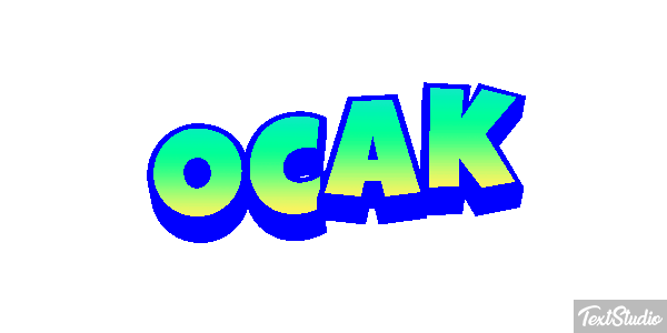 Ocak Efecto de texto