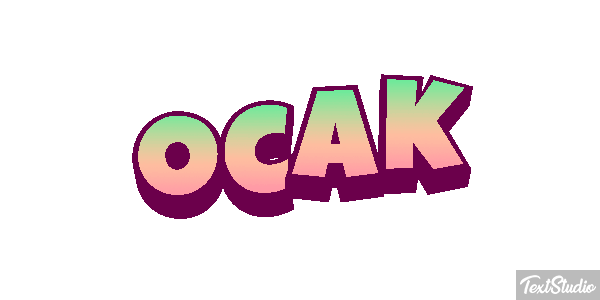 Ocak Efecto de texto