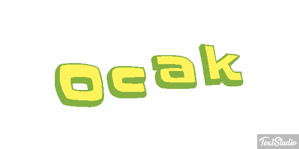 Ocak Efecto de texto