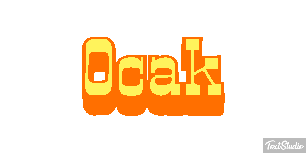 Ocak Efecto de texto