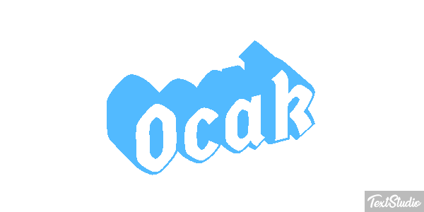 Ocak Efecto de texto