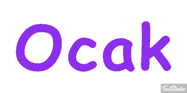 Ocak Efecto de texto