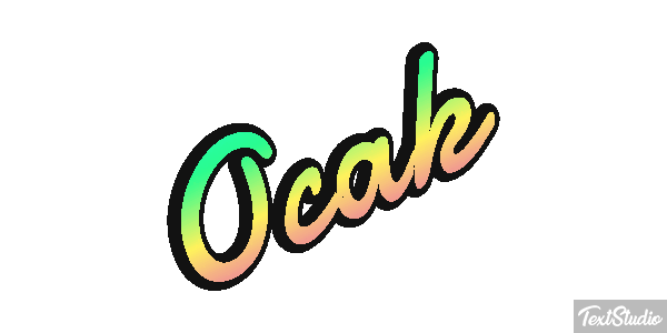 Ocak Efecto de texto