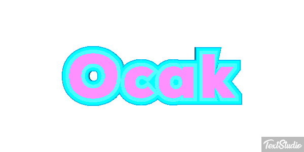 Ocak Efecto de texto