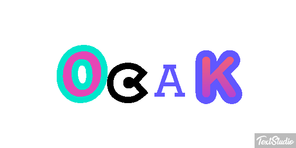 Ocak Efecto de texto