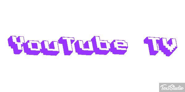 YouTube TV Texteffekt