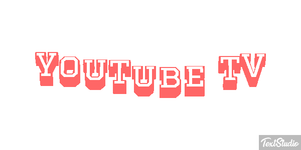 YouTube TV Texteffekt