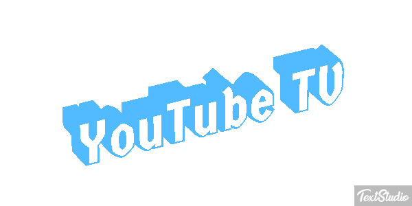 YouTube TV Texteffekt