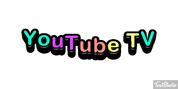 YouTube TV Texteffekt