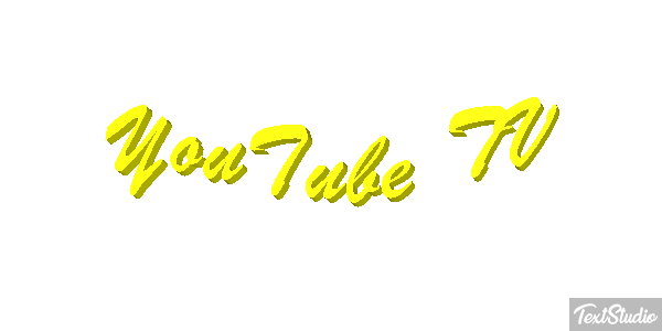 YouTube TV Texteffekt