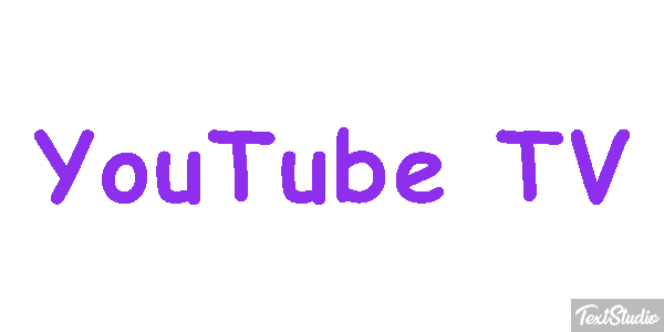 YouTube TV Texteffekt