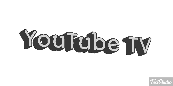 YouTube TV Texteffekt