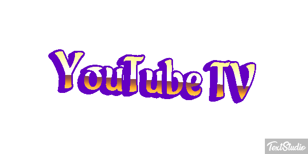 YouTube TV Texteffekt