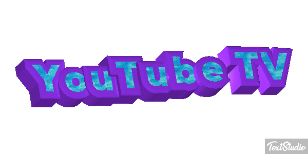 YouTube TV Texteffekt
