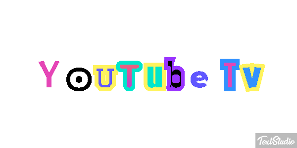 YouTube TV Texteffekt