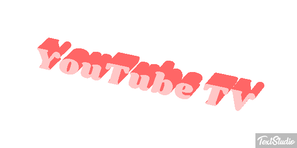 YouTube TV Texteffekt