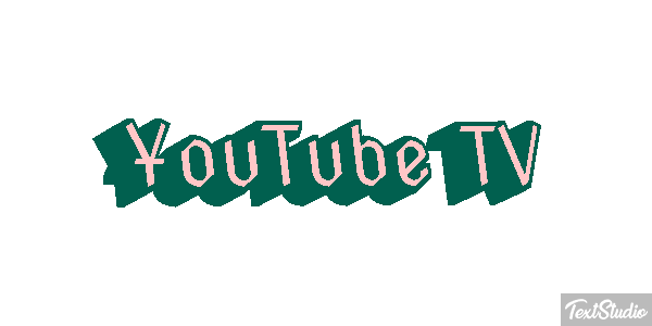 YouTube TV Texteffekt