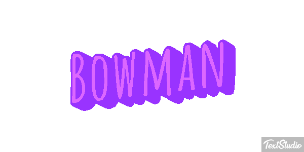 Bowman Effetto testo