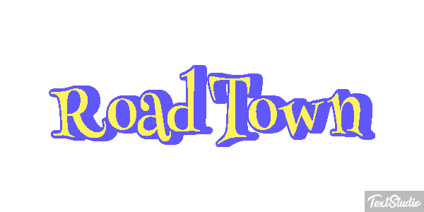 Road Town Texteffekt